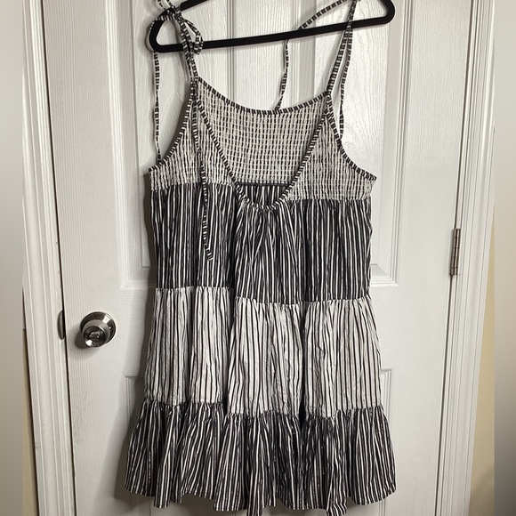 NWT Solid & Striped The Parker Dress Blackout X Marshmallow Oversized X-Large - Picture 8 of 9